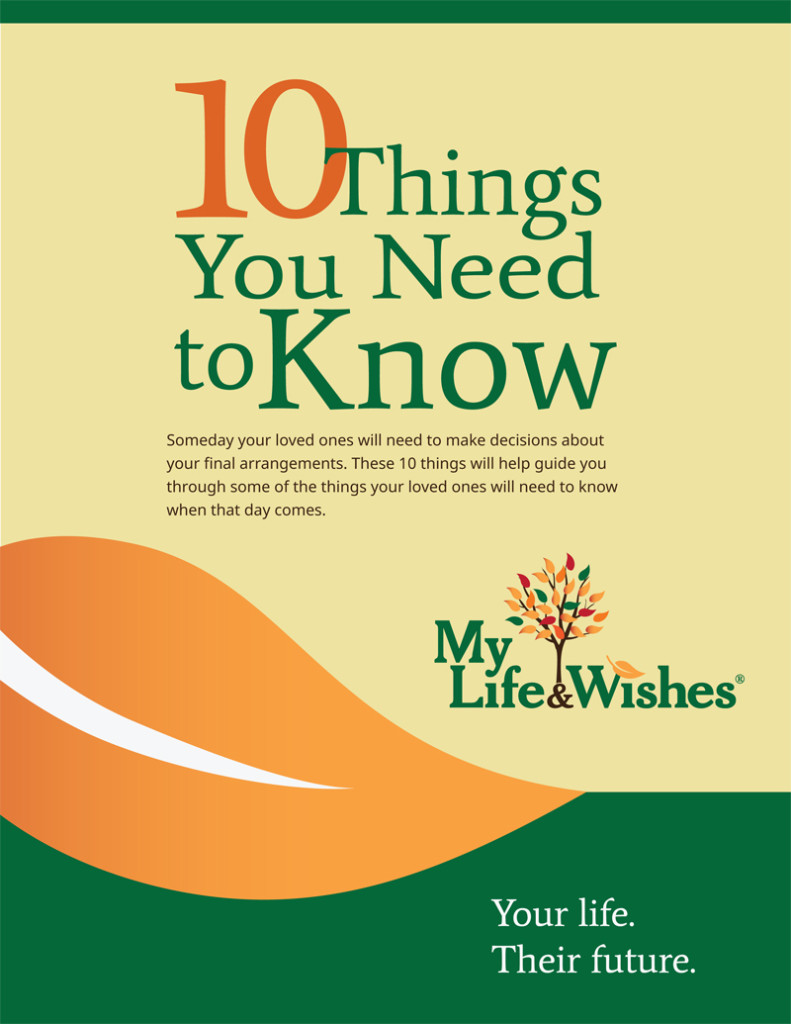 Download "10 Things You Need to Know about EndofLife Planning" My