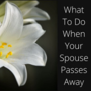 when a spouse dies