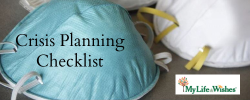 checklist for crisis planning